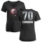 Women's Jimmy Cordero Midnight Mascot V-Neck T-Shirt - Black