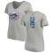 Women's Jimmy Key Backer Slim Fit T-Shirt - Ash