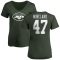 Women's Jimmy Moreland Name & Number Slim Fit T-Shirt - Green