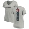 Women's Jimmy Morrissey Backer V-Neck T-Shirt - Ash