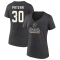 Women's Jiri Patera Heather 2023 Western Conference Champions V-Neck T-Shirt - Charcoal