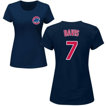 Women's Jody Davis Name & Number T-Shirt - Navy