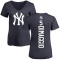 Women's Joe DiMaggio Backer Slim Fit T-Shirt - Navy