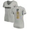 Women's Joe Gilliam Backer V-Neck T-Shirt - Ash