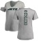 Women's Joe Klecko Backer V-Neck T-Shirt - Ash