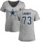 Women's Joe Looney Name & Number T-Shirt - Ash