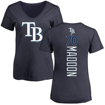 Women's Joe Maddon Backer Slim Fit T-Shirt - Navy