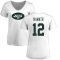 Women's Joe Namath Name & Number Slim Fit T-Shirt - White