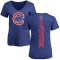 Women's Joe Pepitone Backer Slim Fit T-Shirt - Royal