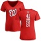 Women's Joe Ross Backer Slim Fit T-Shirt - Red