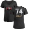Women's Joe Staley Midnight Mascot T-Shirt - Black