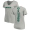 Women's Joe Tippmann Backer V-Neck T-Shirt - Ash