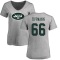 Women's Joe Tippmann Name & Number Slim Fit T-Shirt - Ash