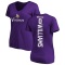 Women's Joejuan Williams Backer Slim Fit T-Shirt - Purple