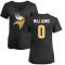 Women's Joejuan Williams Name & Number Slim Fit T-Shirt - Black
