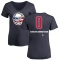 Women's Joel Ratkovic Berndtsson Name and Number Banner Wave V-Neck T-Shirt - Navy