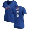 Women's Joel Wilson Backer Slim Fit T-Shirt - Royal