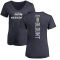 Women's Joey Blount Backer Slim Fit T-Shirt - Navy