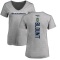 Women's Joey Blount Backer V-Neck T-Shirt - Ash