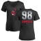 Women's Joey Cantillo Midnight Mascot V-Neck T-Shirt - Black