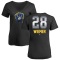Women's Joey Wiemer Midnight Mascot V-Neck T-Shirt - Black