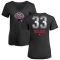Women's Johan Rojas Midnight Mascot V-Neck T-Shirt - Black