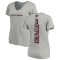 Women's John FitzPatrick Backer V-Neck T-Shirt - Ash