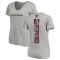 Women's John FitzPatrick Backer V-Neck T-Shirt - Ash