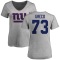 Women's John Greco Name & Number Slim Fit T-Shirt - Ash