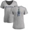 Women's John Hall Backer V-Neck T-Shirt - Ash