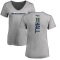 Women's John Hall Backer V-Neck T-Shirt - Ash