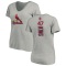 Women's John King Backer Slim Fit T-Shirt - Ash