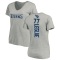 Women's John Leglue Backer V-Neck T-Shirt - Ash