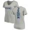 Women's John Leglue Backer V-Neck T-Shirt - Ash