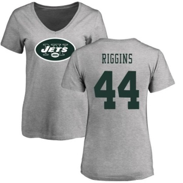 Women's John Riggins Name & Number Slim Fit T-Shirt - Ash