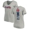Women's John Smoltz Backer Slim Fit T-Shirt - Ash