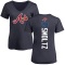 Women's John Smoltz Backer Slim Fit T-Shirt - Navy