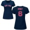 Women's Johnny Pesky Name & Number T-Shirt - Navy