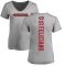 Women's Jon Feliciano Backer V-Neck T-Shirt - Ash