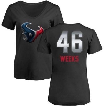 Women's Jon Weeks Midnight Mascot T-Shirt - Black