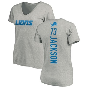 Women's Jonah Jackson Backer V-Neck T-Shirt - Ash