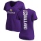 Women's Jonathan Bullard Backer Slim Fit T-Shirt - Purple