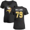 Women's Jonathan Bullard Name & Number Slim Fit T-Shirt - Black