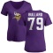 Women's Jonathan Bullard Name & Number Slim Fit T-Shirt - Purple