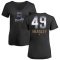 Women's Jonathan Heasley Midnight Mascot V-Neck T-Shirt - Black