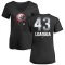 Women's Jonathan Loaisiga Midnight Mascot V-Neck T-Shirt - Black