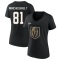 Women's Jonathan Marchessault 2023 Stanley Cup Final Name & Number V-Neck T-Shirt - Black