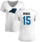 Women's Jonathan Mingo Name & Number Slim Fit T-Shirt - White