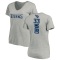 Women's Jonathan Ward Backer V-Neck T-Shirt - Ash