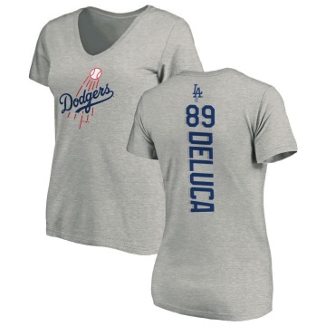Women's Jonny Deluca Backer Slim Fit T-Shirt - Ash